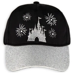 Disney Hat - Baseball Cap - Cinderella Castle With Fireworks