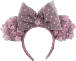 Disney Ears Headband - Minnie Mouse - Hearts And Petals