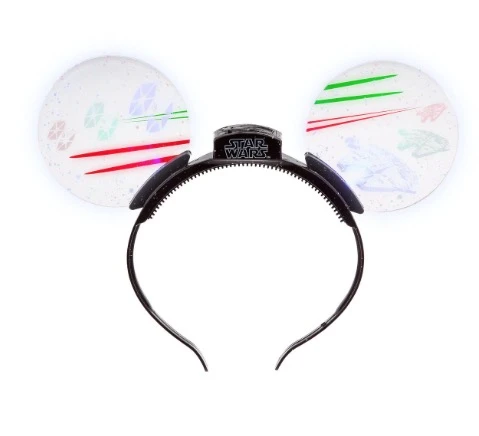 Disney Glow Ears Headband - Star Wars - Millennium Falcon &TIE Fighter 1 Disney Glow Ears Headband - Star Wars - Millennium Falcon &TIE Fighter
