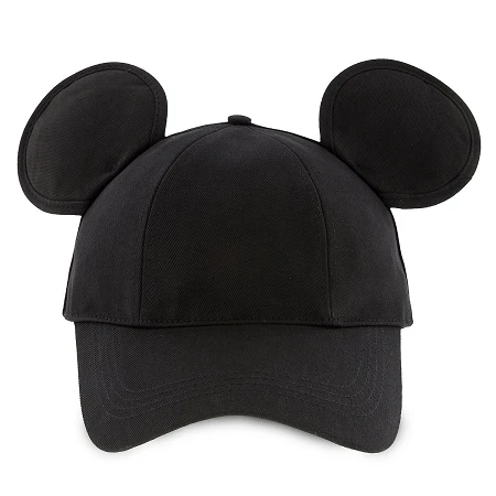 Disney Hat - Baseball Cap - Mickey Mouse Ears - Black 1 Disney Hat - Baseball Cap - Mickey Mouse Ears - Black
