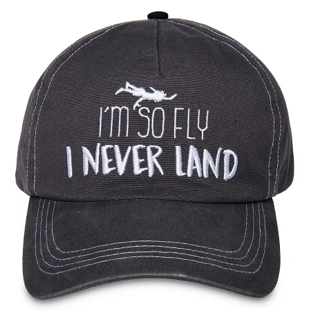 Disney Hat - Baseball Cap - Peter Pan - I'm So Fly 1 Disney Hat - Baseball Cap - Peter Pan - I'm So Fly