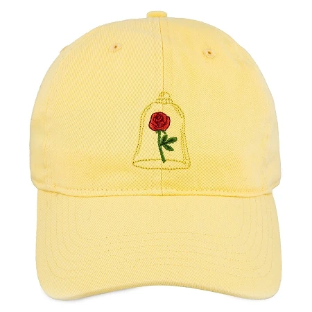 Disney Hat - Baseball Cap - Beauty And The Beast Enchanted Rose 1 Disney Hat - Baseball Cap - Beauty And The Beast Enchanted Rose