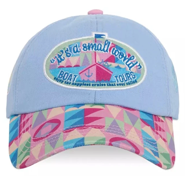 Disney Hat - Baseball Cap - It's A Small World - Boat Tours 1 Disney Hat - Baseball Cap - It's A Small World - Boat Tours