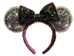 Disney Ears Headband - Minnie Mouse Rainbow Confetti