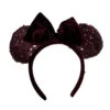 Disney Ears Headband - Minnie Mouse - Velvet Burgundy