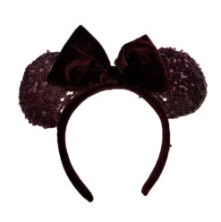 Disney Ears Headband - Minnie Mouse - Velvet Burgundy