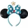 Disney Ears Headband - Minnie Mouse Sequined - Flower
