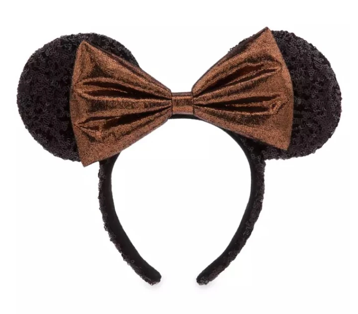 Disney Ears Headband - Minnie Mouse - Belle Bronze 1 Disney Ears Headband - Minnie Mouse - Belle Bronze