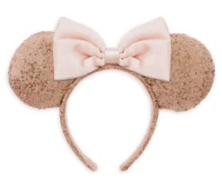 Disney Ears Headband - Minnie Mouse - Rose Gold & Pink