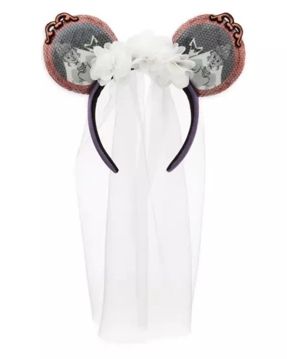Disney Ears Headband - The Haunted Mansion Bride 1 Disney Ears Headband - The Haunted Mansion Bride