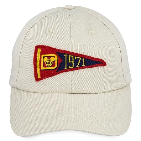 Disney Hat - Baseball Cap - Walt Disney World 1971 Pennant 1 Disney Hat - Baseball Cap - Walt Disney World 1971 Pennant